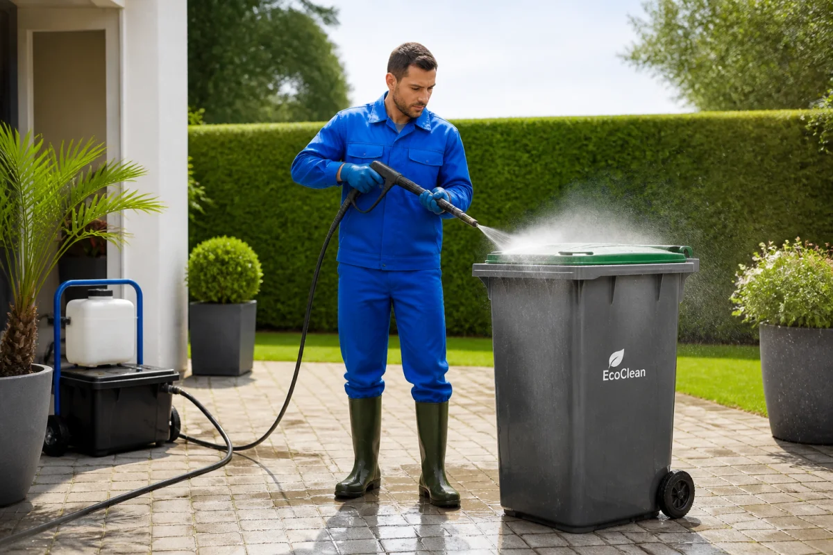 service nettoyage poubelles