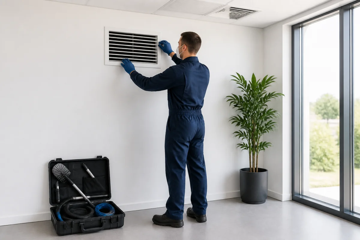 service nettoyage gaines climatisation