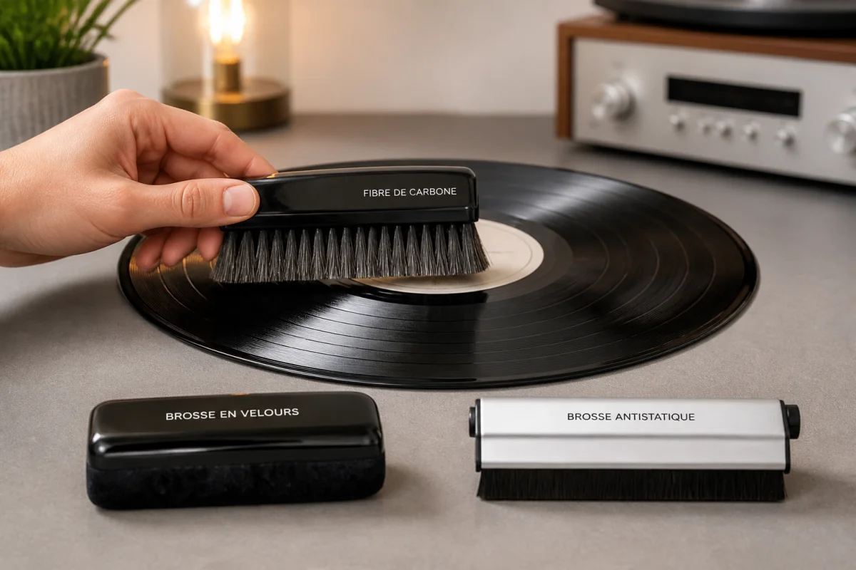 nettoyage des vinyles